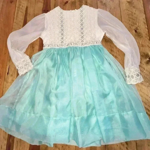 Vintage 1960’s Girls Fancy Party 👗 Dress! C.C brand Amazing Condition - Picture 1 of 13